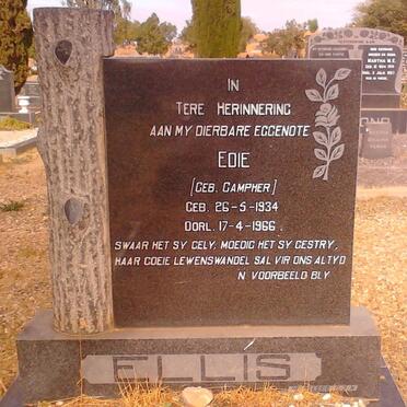 ELLIS Edie nee CAMPHER  1934-1966