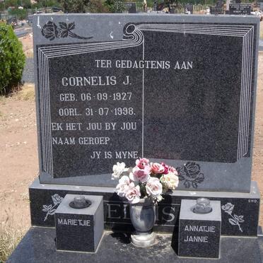 ELLIS Cornelis J. 1927-1998