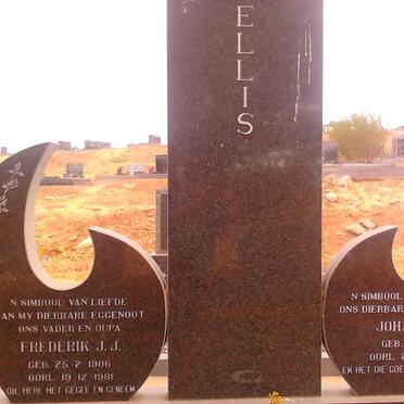 ELLIS Frederick J.J. 1906-1981 &amp; Johanna M. 1913-1993