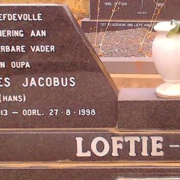 EATON Johannes Jacobus, LOFTIE 1913-1998 &amp; Maria Elizabeth LODEWYK 1915-1980