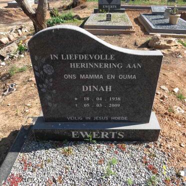 EWERTS Dinah 1938-2009