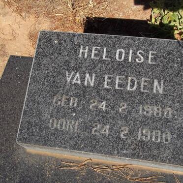 EEDEN Heloise, van 1980-1980