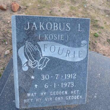 FOURIE Jakobus 1912-1973