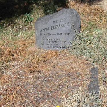 FOURIE Anna Elizabeth 1914-1972