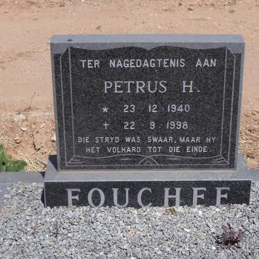 FOUCHEE Petrus H. 1940-1998