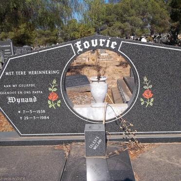 FOURIE Wynand 1938-1984