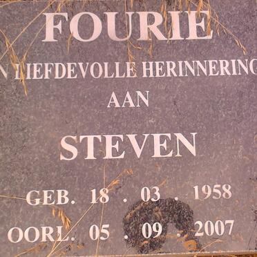 FOURIE Steven 1958-2007