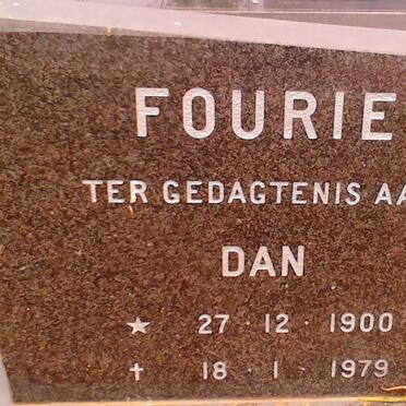 FOURIE Dan 1900-1979