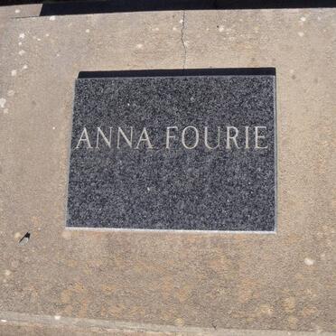FOURIE Anna