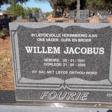 FOURIE Willem Jacobus 1951-2005