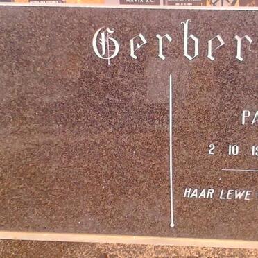 GERBER Paulina H.G. 1900-1975