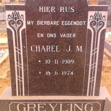 GREYLING Charel J. M. 1909-1974