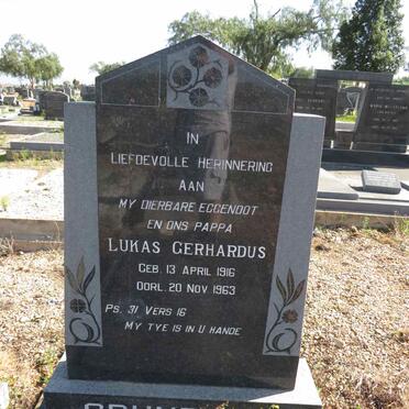 GRUNDLING Lukas Gerhardus 1916-1963