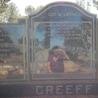 GREEFF Johannes Willem Hendrik 1887-1963 &amp; I.E.M. FOURIE 1887-1963 