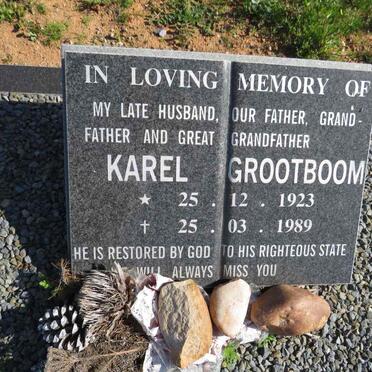 GROOTBOOM Karel 1923-1989
