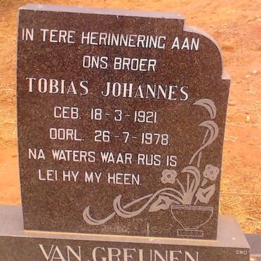 GREUNEN Tobias Johannes, van 1921-1978
