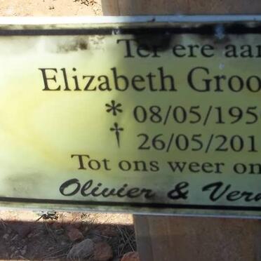 GROOTBOOM Elizabeth 1950-2010