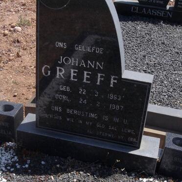 GREEFF Johann 1963-1987