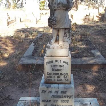 GRUNDLINGH Marie 1941-1941