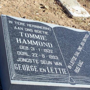 HAMMOND Tommie 1932-1993