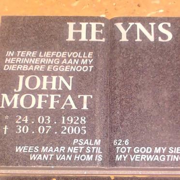 HEYNS John Moffat 1928-2005