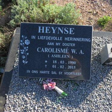 HEYNSE Carolisme W.A. 1990-2015