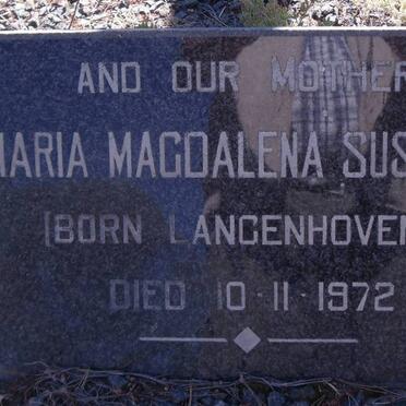 HILL Charles 1882-1941 :: HILL Maria Magdalena Susanna nee LANGENHOVEN -1972