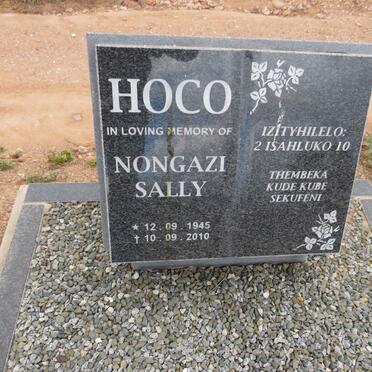 HOCO Nongazi Sally 1945-2010
