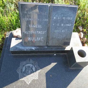 HULME Sameul Altenstaedt 1913-1982