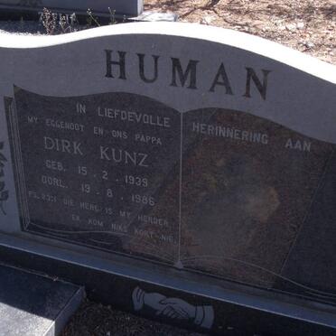 HUMAN Dirk Kunz 1939-1986