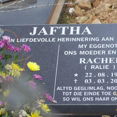 JAFTHA Rachel 1931-2008