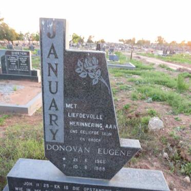 JANUARY Donovan Eugene 1966-1988