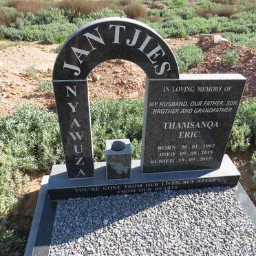 JANTJIES Thamsanqa Eric 1963-2015