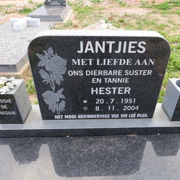JANTJIES Hester 1951-2004