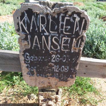 JANSEN Karlien 199?-199?