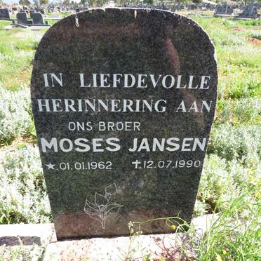 JANSEN Moses 1962-1990