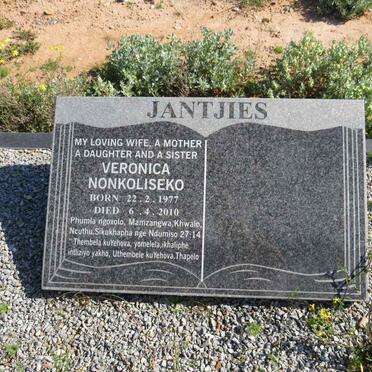 JANTJIES Veronica Nonkoliseko 1977-2010