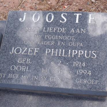 JOOSTE Jozef Philippus 1914-1994