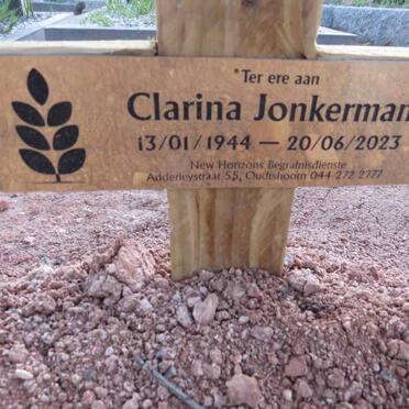 JONKERMAN Clarina 1944-2023