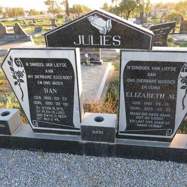 JULIES Dan 1960-1990 & Elizabeth M. 1961-2015