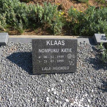 KLAAS Nompuku Katie 1939-1995