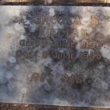 KILLIAN Jacoba S. 1893-1943