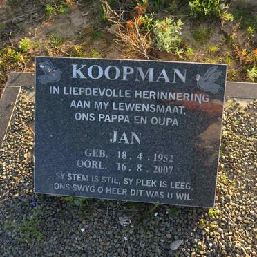 KOOPMAN Jan 1952-2007