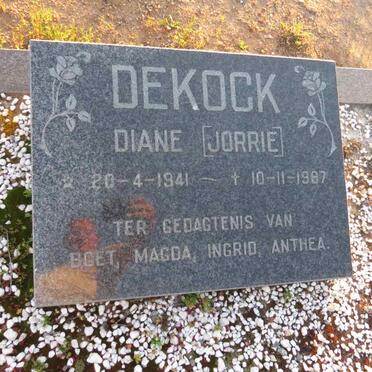 KOCK Diane, de 1941-1987