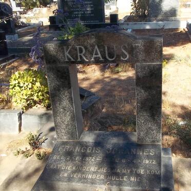 KRAUSE Francois Johannes 1972-1972