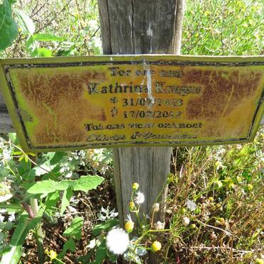 KRUGER Kathrina 1958-2012