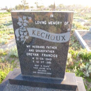 KECHOUX Oreyan Francois 1943-1991