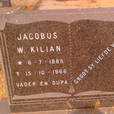 KILIAN Jacobus W.1888-1966