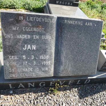 LANGEVELD Jan 1938-1995