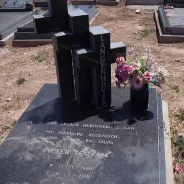 LANGENHOVEN Pieter Giliam 1920-2001